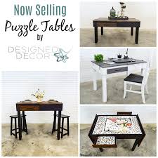 Puzzle Coffee Table Build Plans Designed Decor Puzzle Table Coffee Table Decor