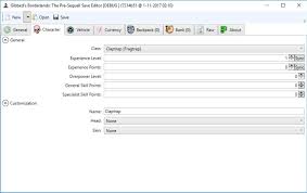 Gibbed Pre-Sequel Editor Paste Codes [Updated] | Xpg Gaming Community