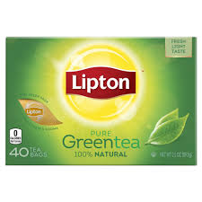 Lipton Green Natural Tea Bags 40ct In 2020 Lipton Green Tea Pure Green Tea Best Green Tea