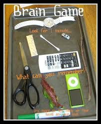 Brain Game On A Tray Cognitive Activities Dementia Activities Speech Language Therapy