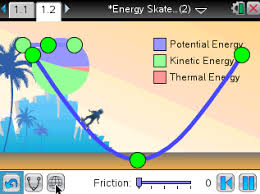 Energy Skate Park Hs Texas Instruments Us Teaching Energy Kinetic Energy Energy Transfer Activities