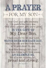 Birthday Prayer For My Son Prayer For My Son Unframed Textual Art Print On Wood Prayer For My Son Prayer For Son My Son Quotes