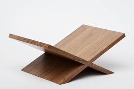 livrest boekenstandaard in notenhout solid walnut walnut handmade