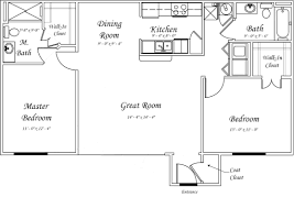 Small two bedroom apartment layout. Townsend On The Park Gillespie Group