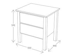 Line bedside table dimensions drawings com raleigh nelson thin edge morrison usm haller ikea hemnes nightstand nightstands tables trysil tarva image interesting. Myer White Bedside Tables On Sale Now While Stocks Last