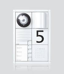 Öffnen und einsetzen von namensschild und hausnummer beim siedle set ca 812. Siedle Siedle Vario