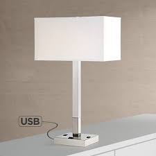 ₹899 save ₹550 (61%) get it by tomorrow, june 6. Bryce Metal Table Lamp With Usb Port And Utility Plug 8k531 Lamps Plus Metal Table Lamps Table Lamp Lamp