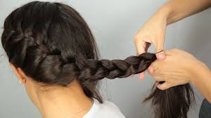 Here's where the french starts. How To French Braid 14 Steps With Pictures Wikihow