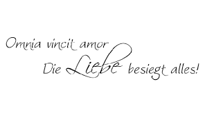 We did not find results for: Wandtattoo Omnia Vincit Amor Die Liebe Besiegt Alles Wandtattoo Com