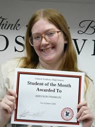 Students of the Month