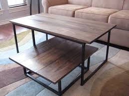 Diy 2 Tier Coffee Table Diy Coffee Table Homemade Coffee Tables Diy Furniture
