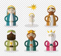 Christmas christian nativity scene with baby jesus in. Nativity Of Jesus Nativity Scene Partial Flattening Creative Cartoon Characters Cartoon Character Cartoons Cartoon Png Pngwing