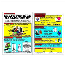 Woordsoorte Selfstandige Naamwoorde Afrikaans Afrikaans Language Teacher Poems