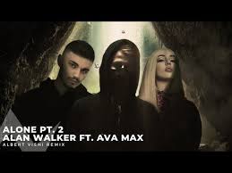 Alan Walker Ft Ava Max Alone Pt 2 Albert Vishi Remix Youtube Alan Walker Edm Music Dj Music