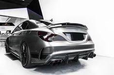 Carbon Fiber Rear Diffuser For Mercedes Benz Cla Class W117 Cla200 Cla250 Cla260 Cla45 2013 2019 Mercedes Benz Mercedes Benz