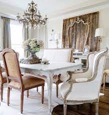 French dining furniture that is rustic like the french countryside or formal like paris. 37 Charming French Country Dining Rooms