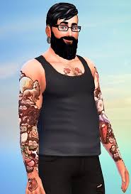 Run the game and go into cas with a sim. Spooky Tattoo By Tigodepresso From Mod The Sims Sims 4 Downloads