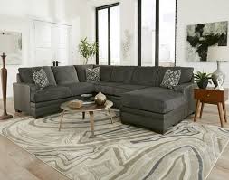 There's simply not enough red to make this work: Pfc 2720 Stallion Charcoal Living Room Sectional Free Delivery