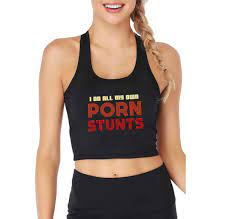 I Do All My Own Porn Stunts Hotwife Crop Top Adult Party Outfit - Etsy
