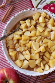 Stovetop Cinnamon Apples Life Made Simple Recipe Recipes Cinnamon Apples Food