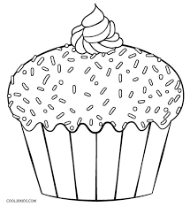 Check them out in the following pictures! Birthday Cute Cupcake Coloring Pages Novocom Top