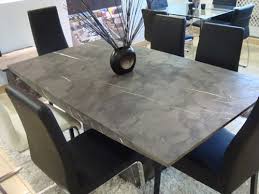 Marble Dining Tables Monte Carlo Dining Table In Rustic Grey Arenafurniture Co Uk Grey Dining Tables Dining Table Dining Table Marble