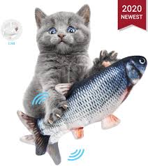 Cat kicker fish toy with usb is a vibrant toy will bring your cat a lot of fun and will not make them feel lonely. Electric Moving Fish Cat Toy Realistic Plush Simulation Electric Wagging Fish Cat Toy Kicker Toys Dancing Fish Cat Toy Funny Interactive Pets Bite Kick Supplies For Cat Kitten Kitty Walmart Com Walmart Com