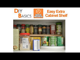 Check spelling or type a new query. Small Kitchen Ideas Add An Extra Shelf In Your Cupboards In Minutes Youtube