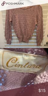 Cintura Lilac Knit Sweater With Images Long Sleeve Sweater Sweaters Knitted Sweaters