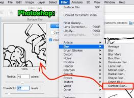 To use photoshop's auto color adjustment more effectively, first make a selection to isolate the image area from the bright white edges of the scanner backing. Surface Blur In Csp Remove Background Paper Structure Without Blurring Line Art Clip Studio Ask