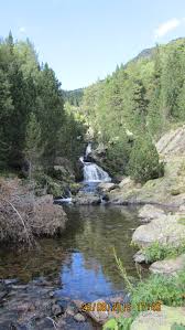 Cascade Pres Du Lac Du Lanoux Porte Puymorens Pyrenees Orientales Sud De La France Porte Puymorens Pyrenees Orientales Randonnee