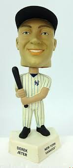 Bobble Head, N.Y Yankees, DEREK JESTER, Upper Deck Collections, Used, 6.50"  Ht.