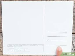 Wo muss die briefmarke hin und wo die anschrift? Eine Postkarte Adressieren 6 Schritte Mit Bildern Wikihow