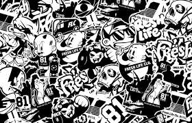 Technology has made it more complicated than ever to stay focused on your work. Flc Fresh Life Clo Pop Art Drawing Graffiti Doodles Car Sticker Design