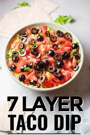 Andy S Pizza Dip Recipe Layered Taco Dip 7 Layer Taco Dip Taco Dip