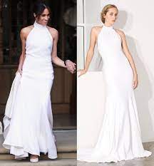 Meghan markle's wedding dress was the most anticipated gown since, um, kate's… and the duchess of sussex didn't disappoint, choosing two simple but classic designs for the day she became. Stella Mccartney Selling Meghan Markle S Wedding Dress In Her Debut Bridal Collection