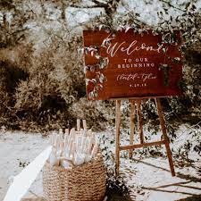From chalkboard to wooden posts, these real wedding props are cute, customized elements that majorly up the wow factor at a ceremony or reception. Wedding Signs 48 Ways To Welcome Your Guests