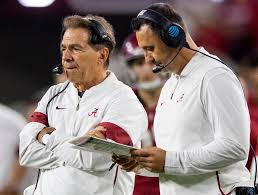 The coaching carousel never sleeps, even as bowl season winds down. Alabama Oc Steve Sarkisian Says He S Fully Engaged In Preparing For Title Game Again Ohio State After Taking Texas Job