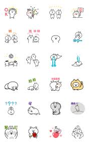 Animated Peppy Usagyuuun Line Sticker Messenger Stickers Line Sticker Anime Stickers