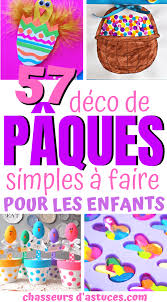 A la sortie du four, poser sur le biscuit un torchon propre humide puis le démouler dessus et rouler. 57 Deco De Paques Faciles A Faire Pour Les Enfants Chasseurs D Astuces