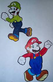 Mario And Luigi By Https Www Deviantart Com Gadgetgirlsteph1234 On Deviantart Mario And Luigi Mario Luigi
