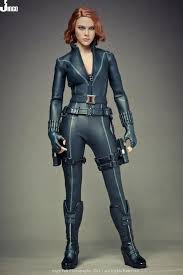 Page Not Found Action Figure Fury Black Widow Marvel Hot Toys Collection Black Widow Cosplay