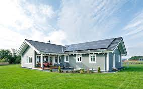 Bungalow mit amerikanischer prägung söderhill >>. Schwedenhaus Im Modernen Bugalow Stil Von Rorei Hausholz