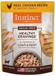 Instinct Healthy Cravings Grain Free Recipe Natural Wet Cat Food Topper By Nature S Variety Read More At Food Topper Chicken Tender Recipes Dog Food Recipes
