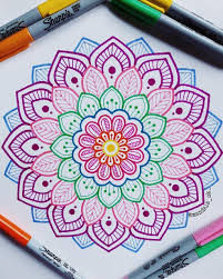 Hagamos Facil Lo Dificil Y Posible Lo Imposible Paulazart Mandala Zentangle Z Keceli Kalem Cizimleri Mandala Art Zentangle Desenler