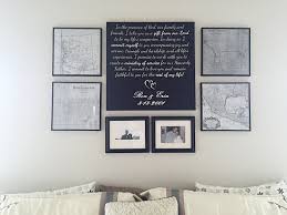A gallery wall is a curated display of photographs, posters, or prints arranged on a wall using photo frames﻿. Master Bedroom Gallery Wall 11 Lemons Lavender Laundry