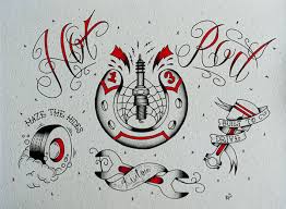 We will proudly work tirelessly to give you exactly what you've come in for. Hot Rod Tattoo Flash On Behance