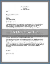 Sample Financial Aid Appeal Letter Lovetoknow