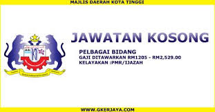 Portal carian kerja kosong terkini 2021. Kerja Kosong Majlis Daerah Kota Tinggi Jawatan Kosong Kerajaan Terkini Mereka Yang Berminat Diperlawa Untuk Membuat Permohonan Kota Tinggi Kota Need A Job