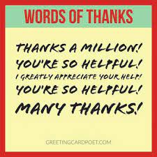 Words Of Thanks Messages: How To Express Your Appreciation